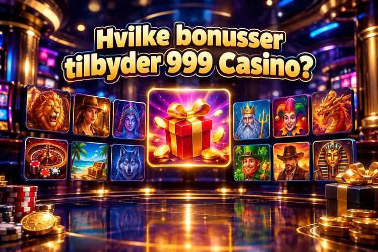 Hvilke bonusser tilbyder 999 Casino?