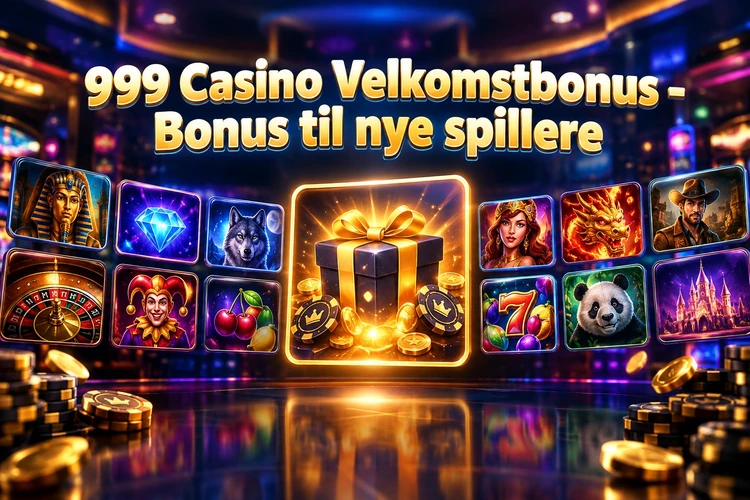 999 Casino Velkomstbonus - Bonus til nye spillere