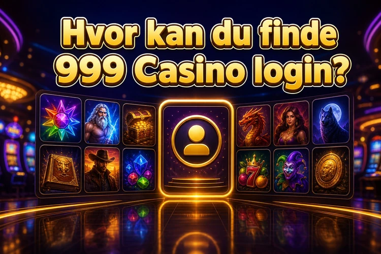 Hvor kan du finde 999 Casino login?